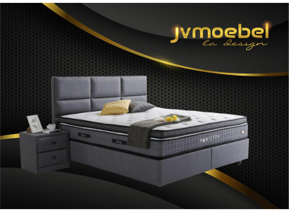 Estructura de cama de tela de lujo moderna para la cama de diseño de dormitorio.
