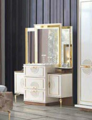 Conjunto de dormitorio de lujo exclusivo de 5 piezas en calidad premium.