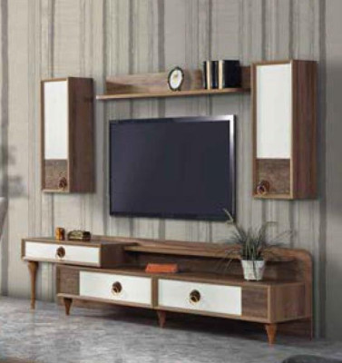 Mueble de salón RTV, aparador, estantería de pared, estantería, armario de televisión.