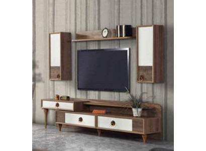 Mueble de salón RTV, aparador, estantería de pared, estantería, armario de televisión.