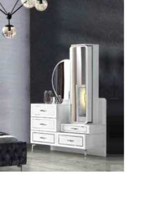 Consola cómoda mesa de pared mesa consola clásica con espejo