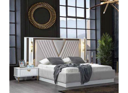 Cama Cama doble Camas Muebles Mobiliario Dormitorio Diseño de muebles