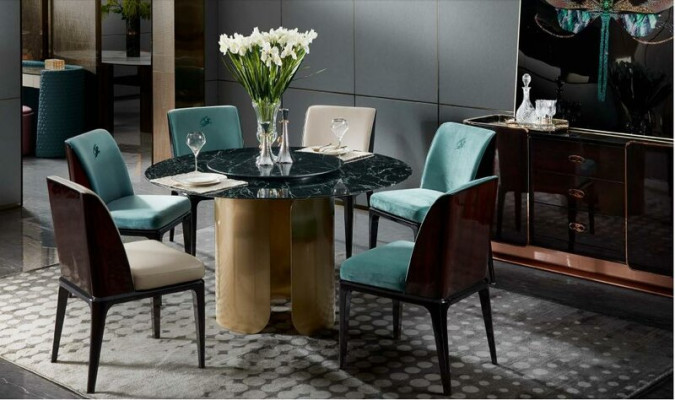 Mesa de comedor 4 sillas Conjunto de comedor Grupo de comedor Moderno Muebles