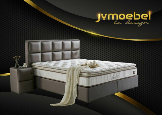 Cama de cuero 2 mesitas de noche 3 piezas Conjunto de dormitorio Muebles de calidad modernos Camas nuevas