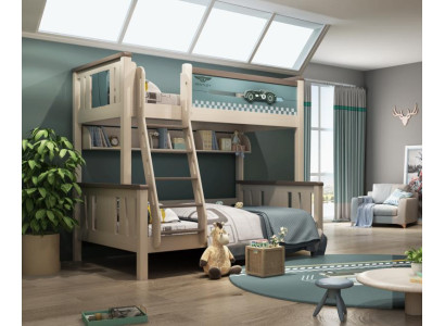 Litera cama infantil litera cunas cama de juego cama alta litera litera doble nueva