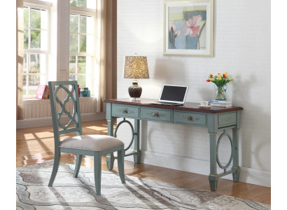 Mesa de escritorio Equipamiento de oficina Madera Estanterías Escritorio de oficina Mesa de comedor Mesa Silla 2 piezas