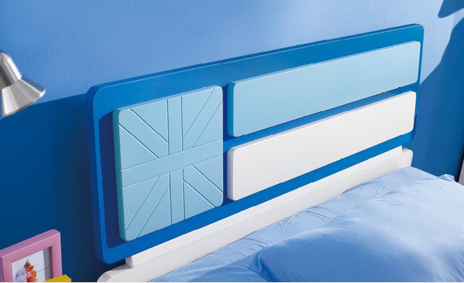 Juego de dormitorio infantil cama armario juvenil moderno Nuevo set de 4 piezas.