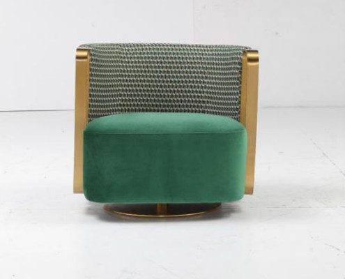 Sillón Sofá Tapizado Diseño Textil 1 Plaza Asiento Sofás Individuales