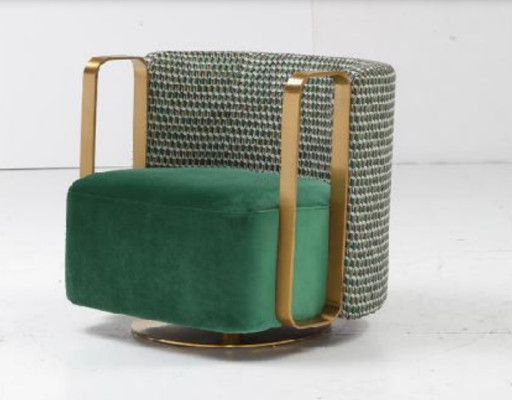 Sillón Sofá Tapizado Diseño Textil 1 Plaza Asiento Sofás Individuales