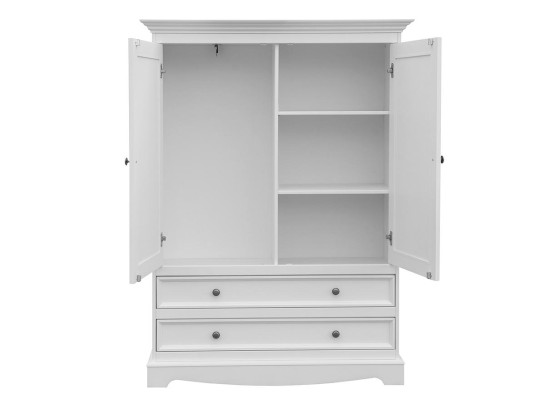 Armario clásico XXL muebles dormitorio armario armarios puertas de casa de campo.