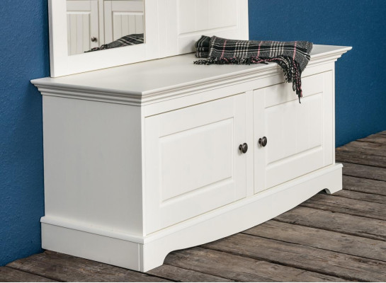 Casa de campo armario de madera soporte de ropa de granja perchero mueble para zapatos 2 piezas roperos.