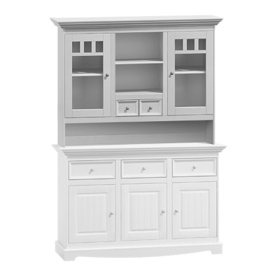 Aparador Vitrina Buffet Armario Diseño Muebles de Estilo Rústico Italiano de Lujo