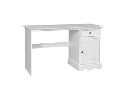 Escritorio de madera maciza, muebles de escritorio de madera para oficina, escritorio de oficina, computadora de mesa, estilo rústico.