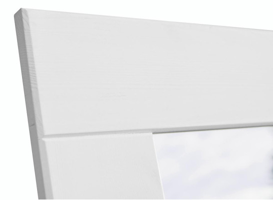 Espejo de campo rectangular con marco de madera Espejo de pared xxl Casa de campo Nuevo