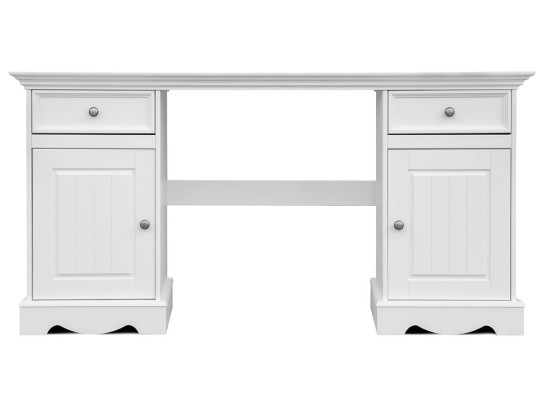 Mueble de secretaria estilo colonial, escritorio armario estantería mesa madera mesas nuevo 3 piezas.