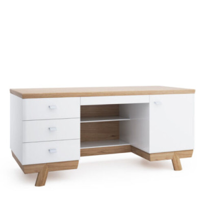 Escritorio moderno mesa escritorios oficina oficinas mesas de jefe madera álamo.