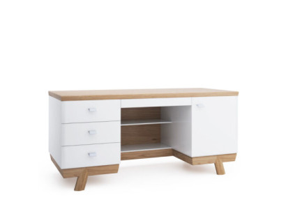 Escritorio moderno mesa escritorios oficina oficinas mesas de jefe madera álamo.