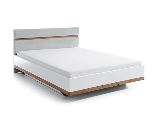 Cama clásica Cama Cama de matrimonio Cama doble Cama de madera Casa de campo - Modelo CM-B2