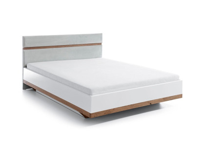 Cama clásica Cama Cama de matrimonio Cama doble Cama de madera Casa de campo - Modelo CM-B2