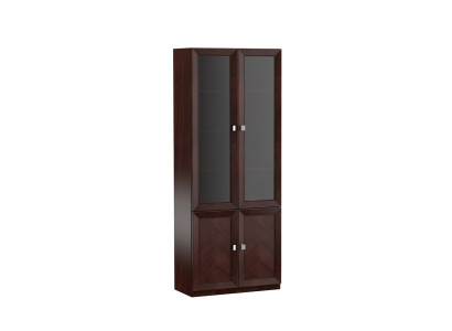 Sistema de oficina Muebles Vitrina Archivador de documentos Armario de madera clásico Estantería