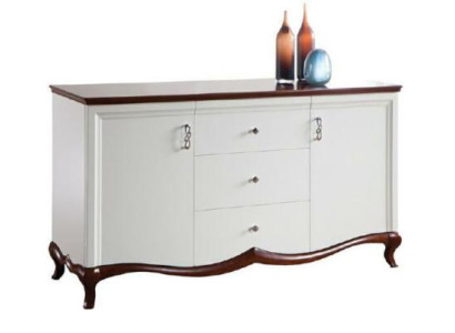 XXL Cómoda de diseñador Armario de madera maciza Grande Nuevo Armario para cómodas MIK3sz