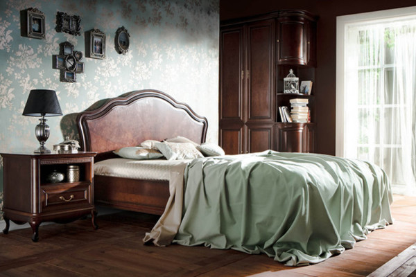Cama Cama matrimonial Cama Chippendale Cama doble Cama king colonial Dormitorio Modelo V-P-N