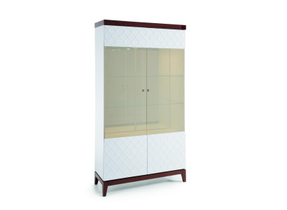 Vitrina de diseño moderno Armario de vidrio Gabinete de vitrinas Vitrina Mostrador Decorativo
