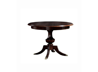 Mesa de comedor Mesa Mesas Madera maciza Mesa de madera Clásica Barroco Mesa redonda Comedor