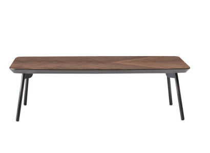 Mesa de centro larga para sofá Mesa auxiliar Mesa de café Mesa de madera de color marrón Totalmente nuevo