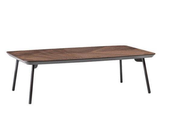 Mesa de centro larga para sofá Mesa auxiliar Mesa de café Mesa de madera de color marrón Totalmente nuevo