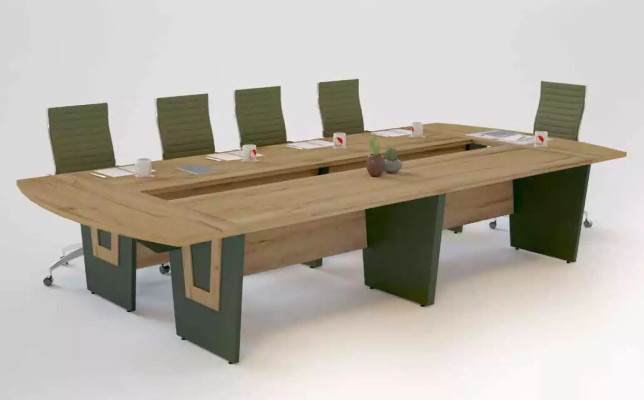 Mesa de conferencia XXL Mesa de oficina 390x180 Mesa grande Big