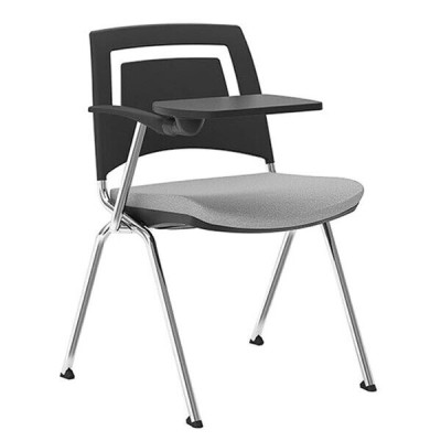 Elegante silla gris Silla moderna Diseño de alta calidad Silla de oficina nueva
