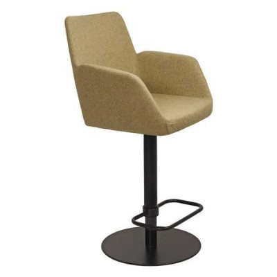 Taburete Bar Verde Elegante Taburete de bar Silla Diseñador de silla de comedor de metal nueva