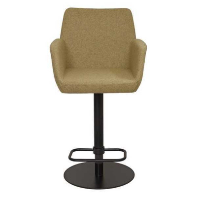 Taburete Bar Verde Elegante Taburete de bar Silla Diseñador de silla de comedor de metal nueva