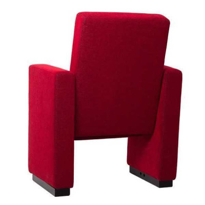 Sillón Sofá de 1 plaza Diseño de lujo Rojo Silla Clásico Tela Textil Nuevo