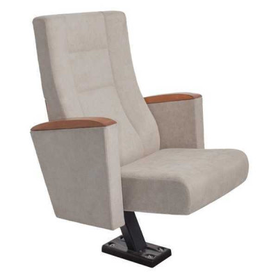 Silla de cine Teatro Sillón Butaca Sillas tapizadas Asiento con montaje fijo