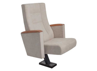 Silla de cine Teatro Sillón Butaca Sillas tapizadas Asiento con montaje fijo