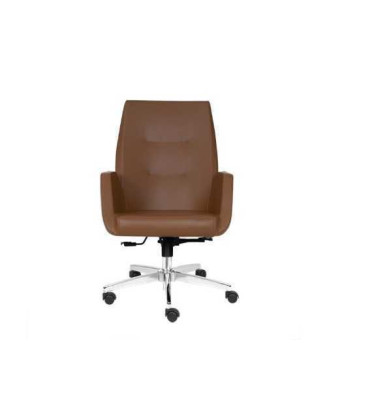 Elegante silla de oficina gaming moderna individual marrón silla de oficina giratoria