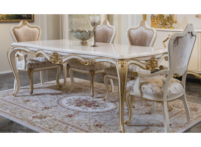 Comedor Conjunto de mesa y sillas de comedor Grupo Juego de mesa Juego de mesa de lujo de 5 piezas.