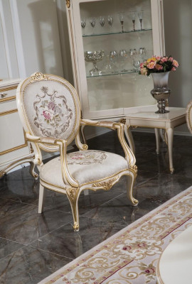 Silla Muebles Sillas Diseño Art déco Sillón Textil Sala de estar Salón