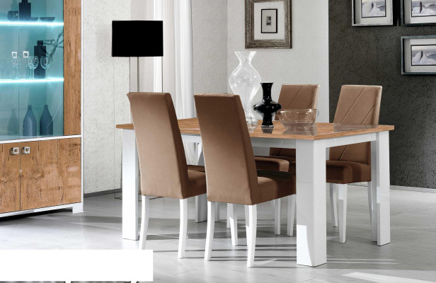 Mesa de comedor 160*90 cm Mesa de cocina Muebles de lujo Mesa de conferencia Mesa de madera Mesas de comedor