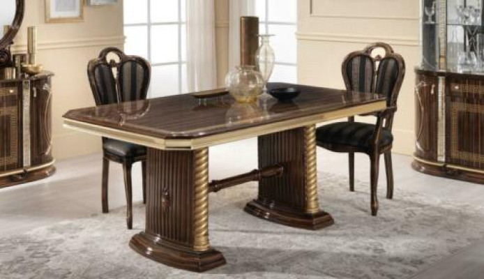 Mesa de comedor Mesa de restaurante Comedor Mesas clásicas Muebles italianos Nuevos