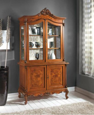 Vitrina Muebles de lujo italianos Vitrinas Aparador Armario Diseño de vidrio Armarios