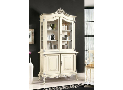 Vitrina Muebles de lujo italianos Aparadores Armario Diseño de vidrio Armarios