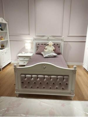 Conjunto completo de dormitorio infantil de diseñador. Conjunto de dormitorio de niños y adolescentes.