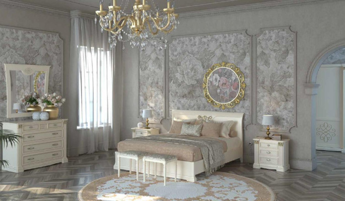 Diseño de cama Cama de hotel de lujo Cama matrimonial 180x200cm Habitación doble