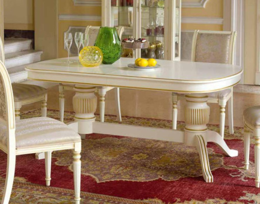 Estilo barroco rococó muebles mesa de comedor mesas decoración comedor conjunto de mesa