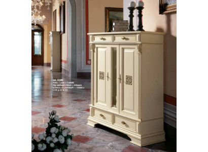 Cómoda Aparador Armario Cómoda Perchero Muebles italianos Estilo antiguo Madera