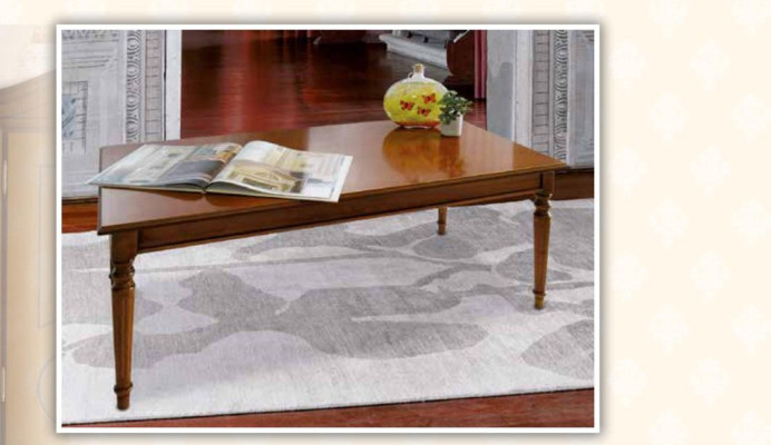 Mesa de centro clásica de madera mesa auxiliar mesas sala de estar madera.