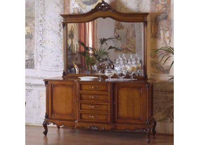 Cómoda aparador cómodas aparador sala de estar barroco aparador xxl diseño madera maciza